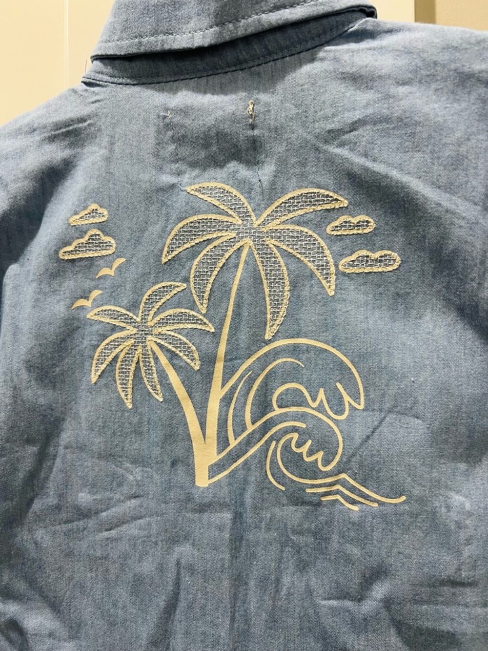 Stitch & Stone Boys Palm Tree Shirt & Khaki Shorts Set - Picture 6 of 7